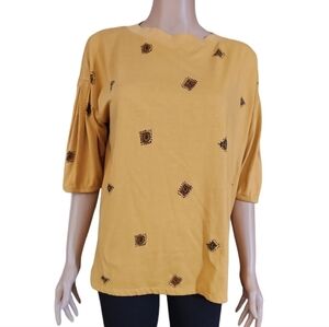 Outback Red Southwestern Print T Shirt